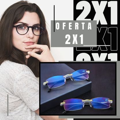 GAFAS OCULARIS® |  GAFAS MULTIFOCALES 2 EN 1 CON PROTECCIÓN CONTRA LUZ AZUL  | (OFERTA 2X1 SOLO HOY!)